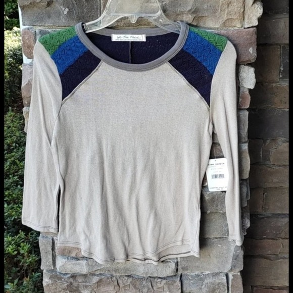 Free People Long Sleeve Knit Top - Picture 3 of 8